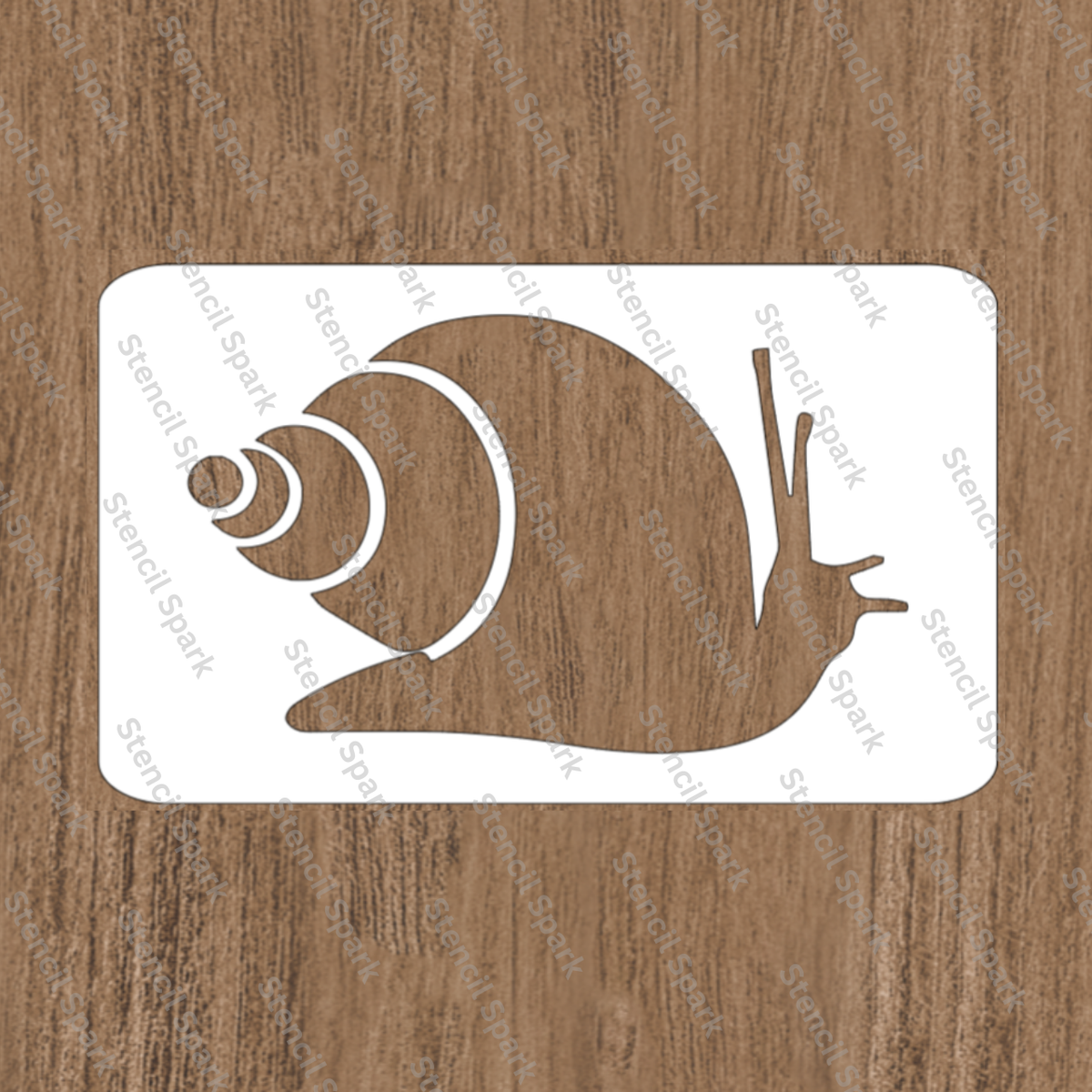 Snail Stencil image 0