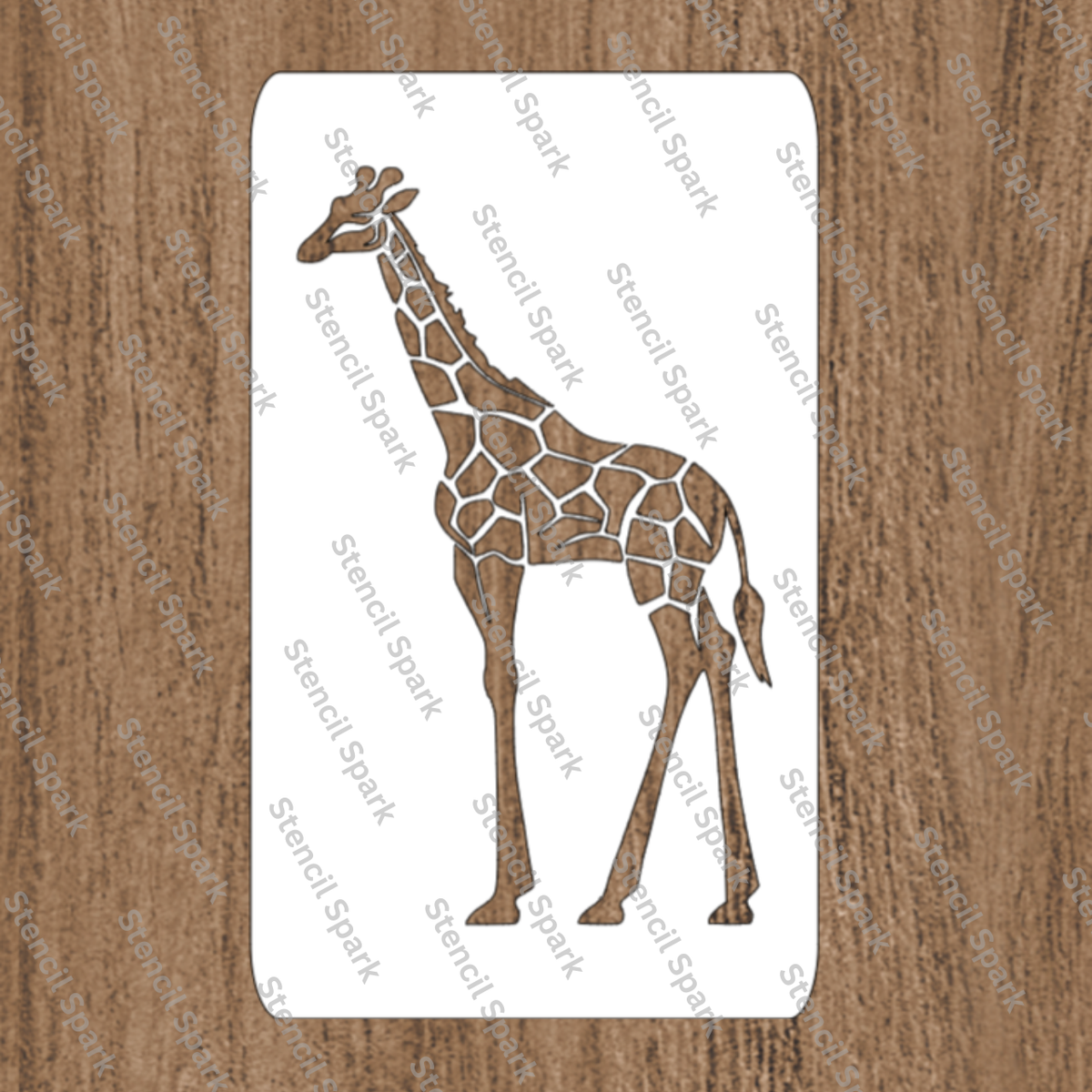 Giraffe Stencil image 0
