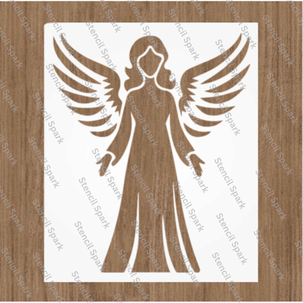 Angel Stencil image 0