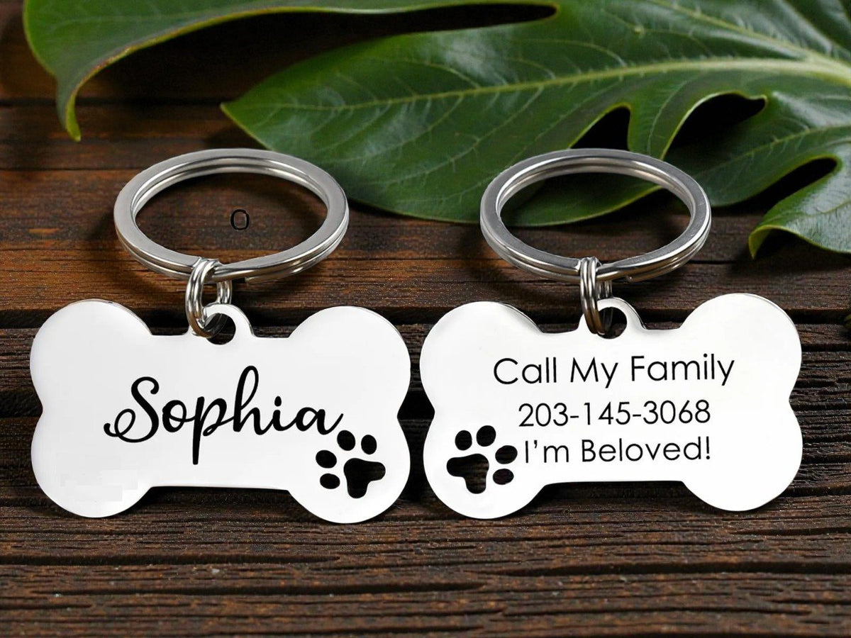 Custom Stainless Steel Dog Tags image 1