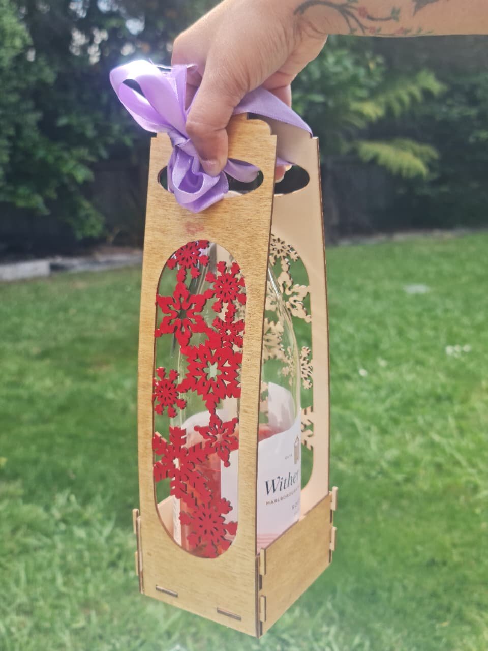 Wooden Wine Gift Box image 5