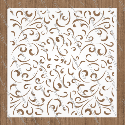 Fancy Pattern Stencil image 0