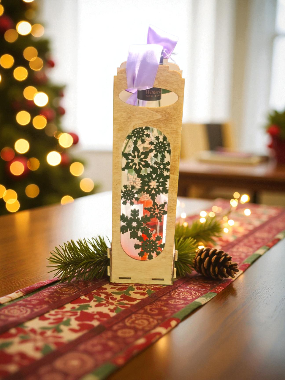 Wooden Wine Gift Box image 1