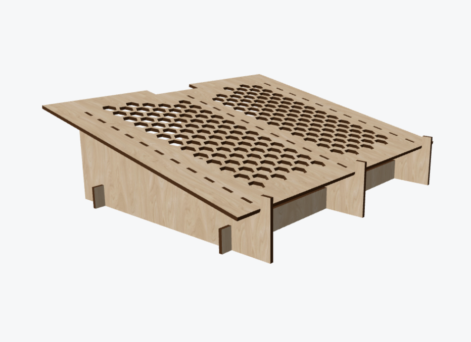 Wooden Laptop Stand – 12 Vent Designs