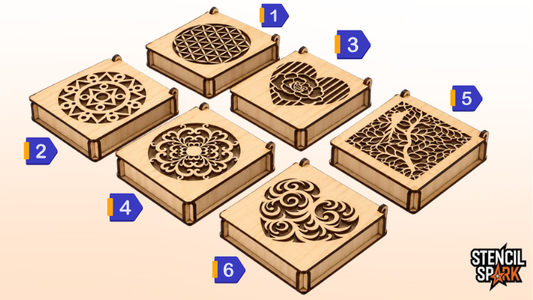 Decorative Wooden Gift Boxes – 6 Designs