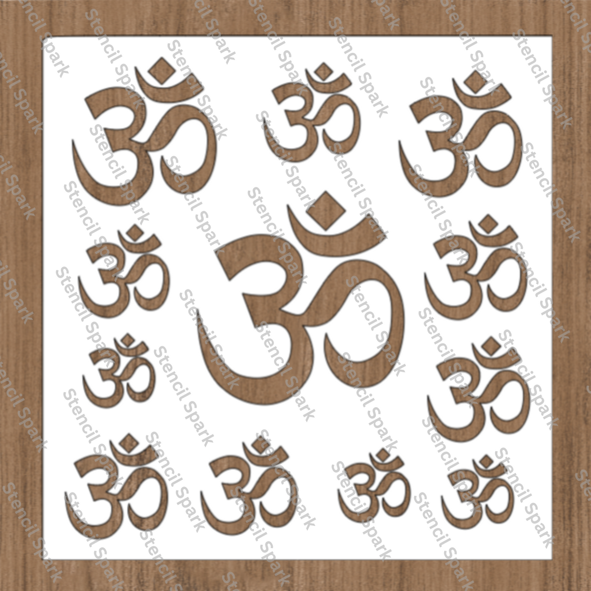 Om Stencil image 0