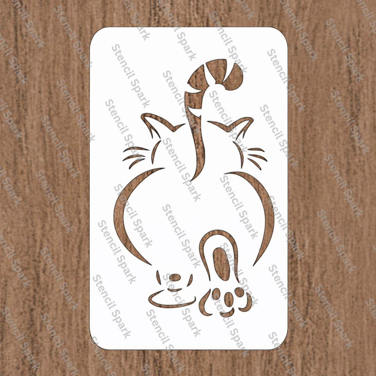 Cat Walk Stencil image 0
