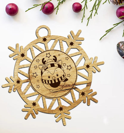 Christmas Tree Toy with Deer image 1