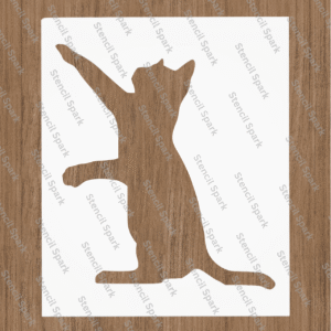 Cat Design 1 Stencil