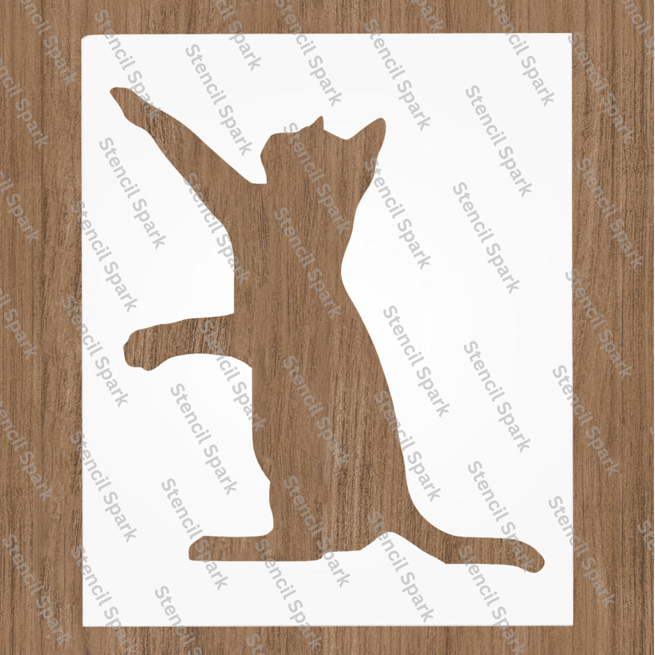 Cat Design 1 Stencil