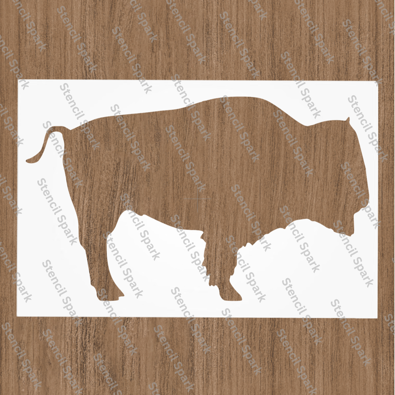 Bison Stencil