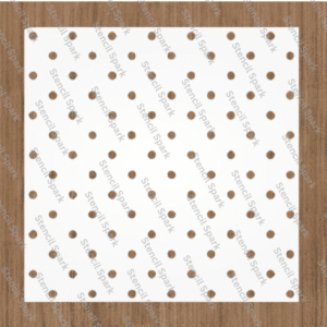 Super Dots Pattern Stencil