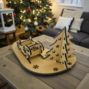 Sleigh Ride and Christmas Tree Ornament