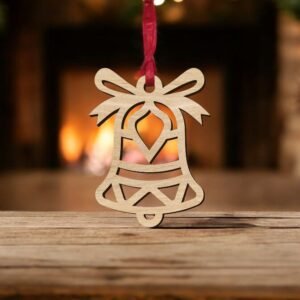 Wooden Christmas Bauble - Single Layered