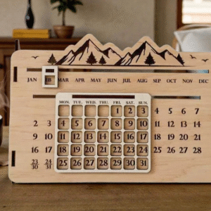 3D Perpetual Mountain Calendar