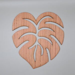 Monstera Leaf Shape Cutout