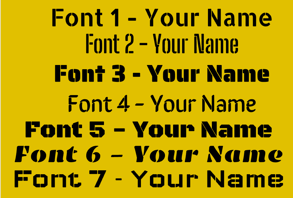 Custom Acrylic Address plate with Number - Image 2