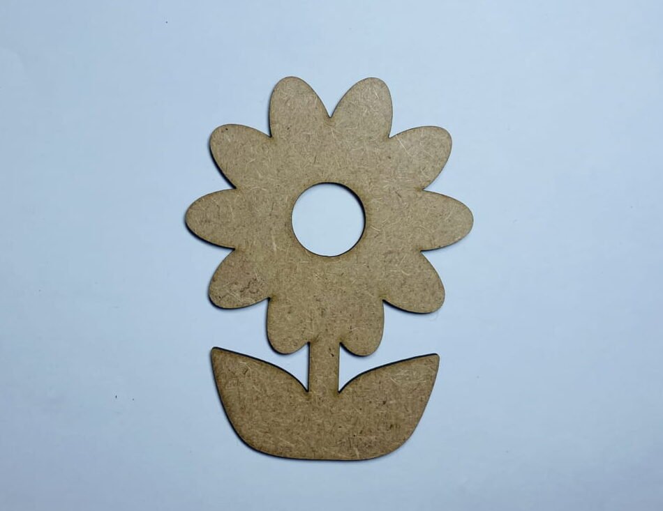 Sunflower MDF Cut out
