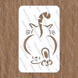 Cat Walk Stencil