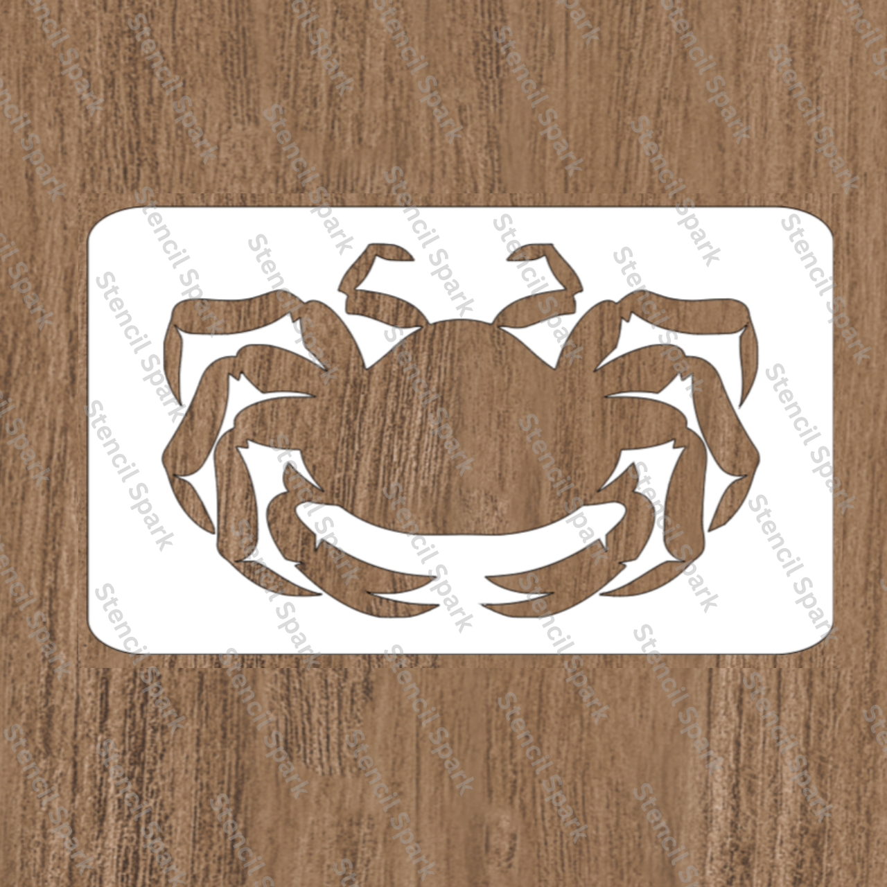 Crab Stencil