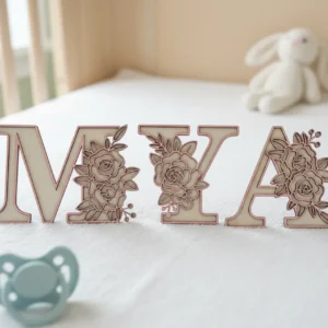 2-Layered Floral Alphabets